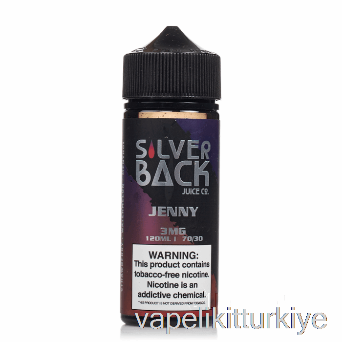 Vape Likit Jenny - Gümüş Sırtlı Meyve Suyu Co. - 120ml 0mg